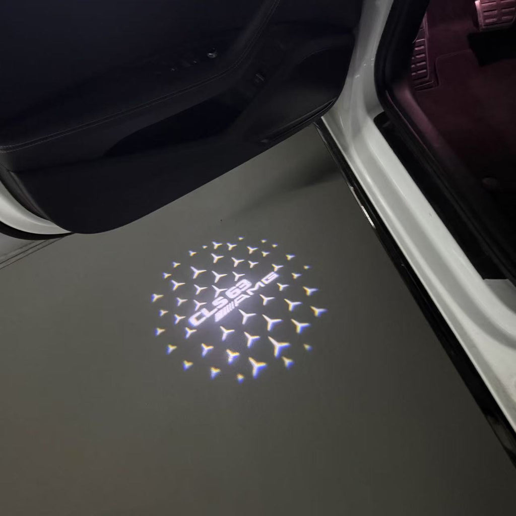 MERCEDES BENZ LOGO PROJECTOT LIGHTS Nr.03 (Menge 1 = 1 Sätze/2 Türleuchten)