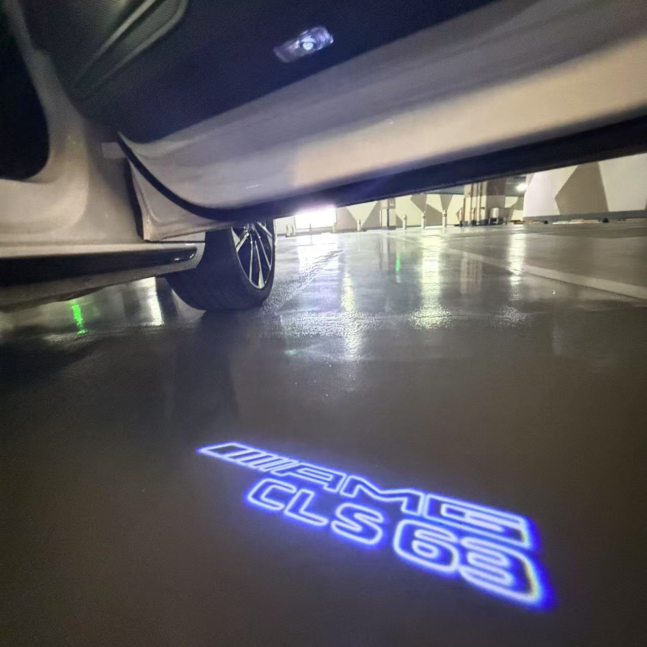 LUCI PROIETTORI LOGO MERCEDES BENZ Nr.03 (quantità 1 = 1 set / 2 luci porta)