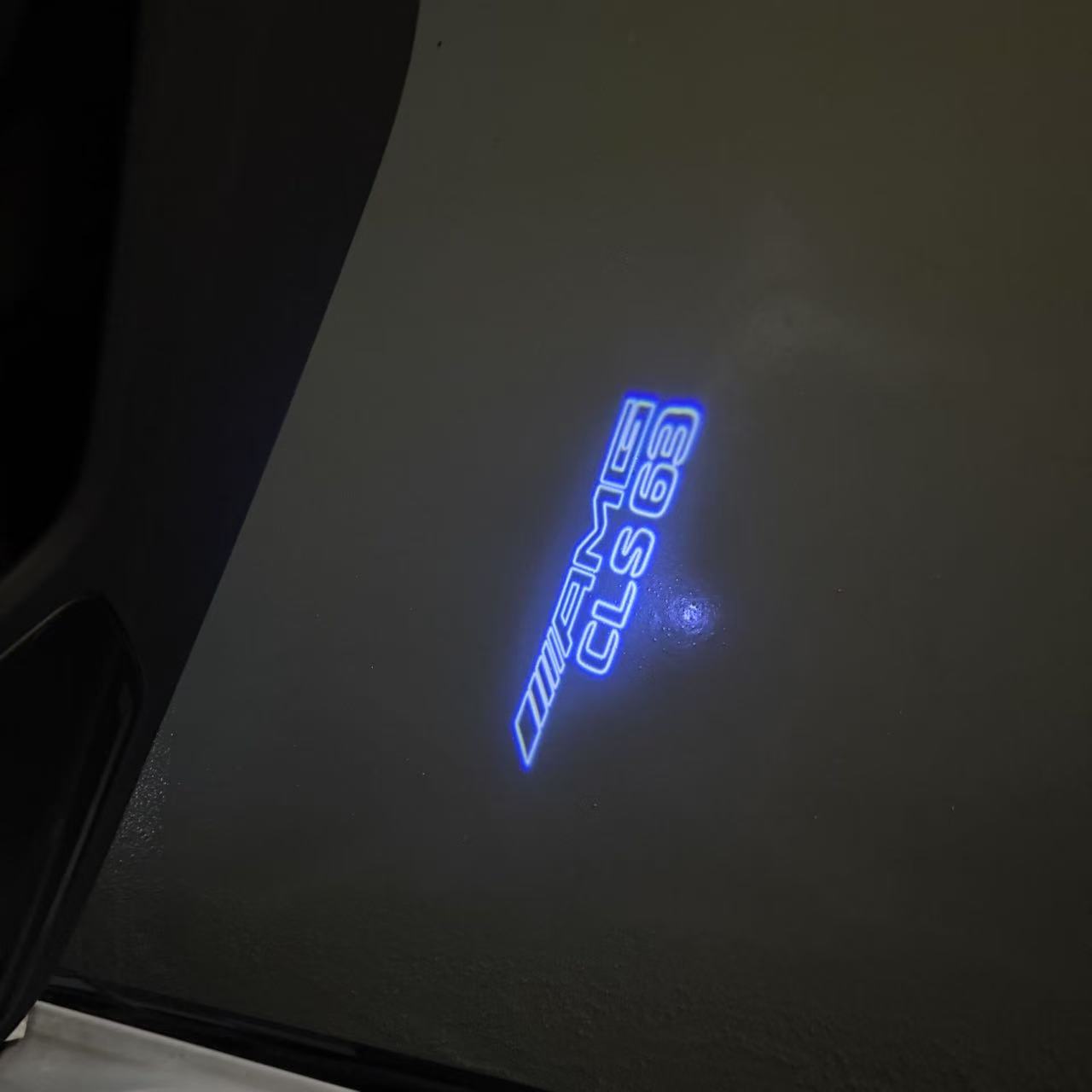 LUCI PROIETTORI LOGO MERCEDES BENZ Nr.03 (quantità 1 = 1 set / 2 luci porta)