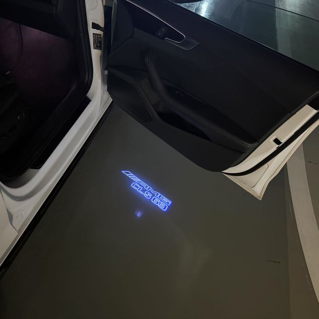 LUCI PROIETTORI LOGO MERCEDES BENZ Nr.03 (quantità 1 = 1 set / 2 luci porta)