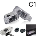 AUDI RS6+ LOGO Projector LED  (quantity 1 = 2 Logo Chips & 2 door Projectors LED ）Nr.audi01001