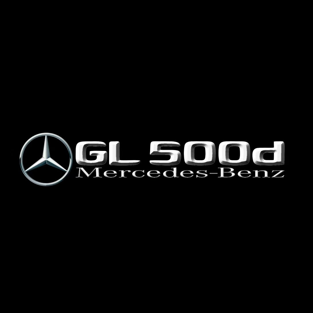 LUCI PROIETTORI LOGO MERCEDES BENZ Nr.03 (quantità 1 = 1 set / 2 luci porta)