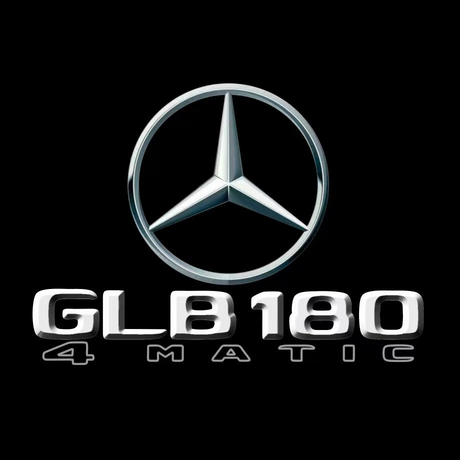 LUCI PROIETTORI LOGO MERCEDES BENZ Nr.03 (quantità 1 = 1 set / 2 luci porta)