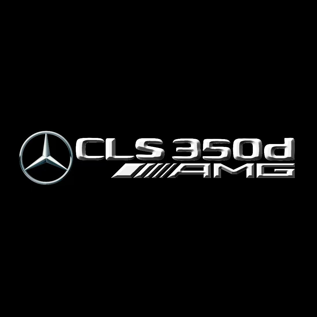 LUCI PROIETTORI LOGO MERCEDES BENZ Nr.03 (quantità 1 = 1 set / 2 luci porta)