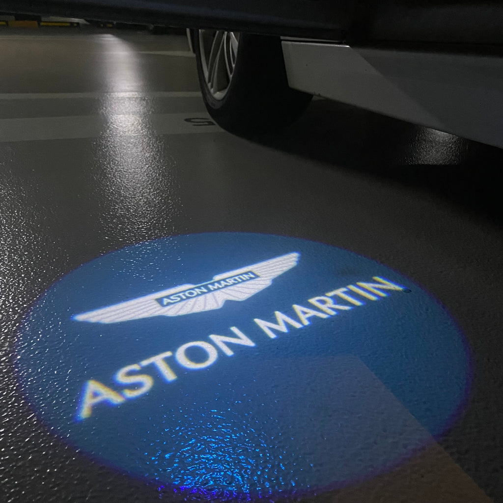 Aston Martin LOGO PROJECROTR LIGHTS Nr.01 (cantidad 1 = 1 juego/2 luces de puerta)