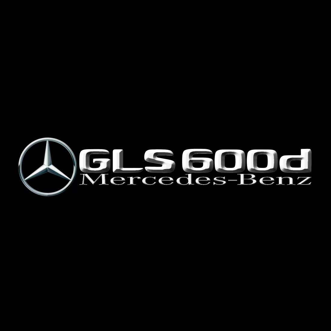 LUCI PROIETTORI LOGO MERCEDES BENZ Nr.03 (quantità 1 = 1 set / 2 luci porta)