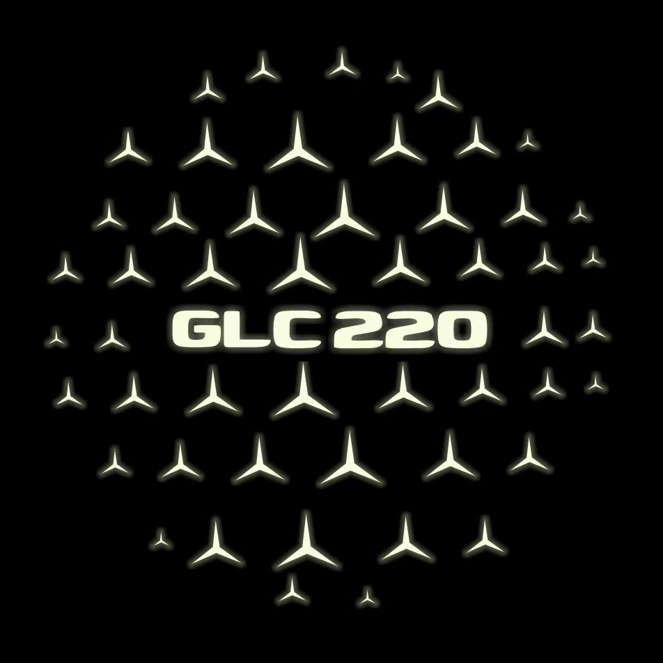 MERCEDES BENZ LOGO PROJECTOT LIGHTS Nr.03 (Menge 1 = 1 Sätze/2 Türleuchten)