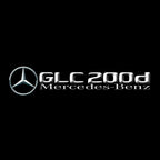 MERCEDES BENZ LOGO PROJECTOT LIGHTS Nr.03 (Menge 1 = 1 Sätze/2 Türleuchten)