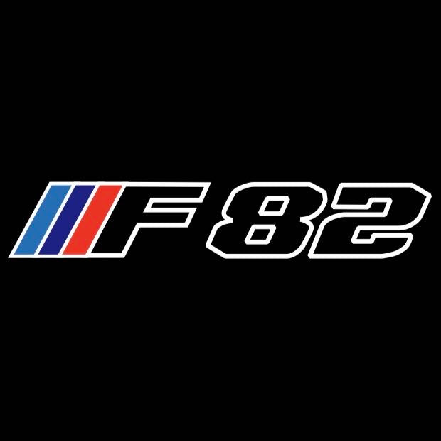 ÉCLAIRAGE DE PROJECTEUR BMW M3 LOGO Nr.24 (quantité 1 = 1 jeux / 2 feux de porte)