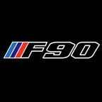 LUCES DE PROYECTOR DEL LOGOTIPO BMW M3 Nr.24 (cantidad 1 = 1 juegos / 2 luces de puerta)