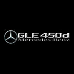 MERCEDES BENZ LOGO PROJECTOT LIGHTS Nr.03 (Menge 1 = 1 Sätze/2 Türleuchten)