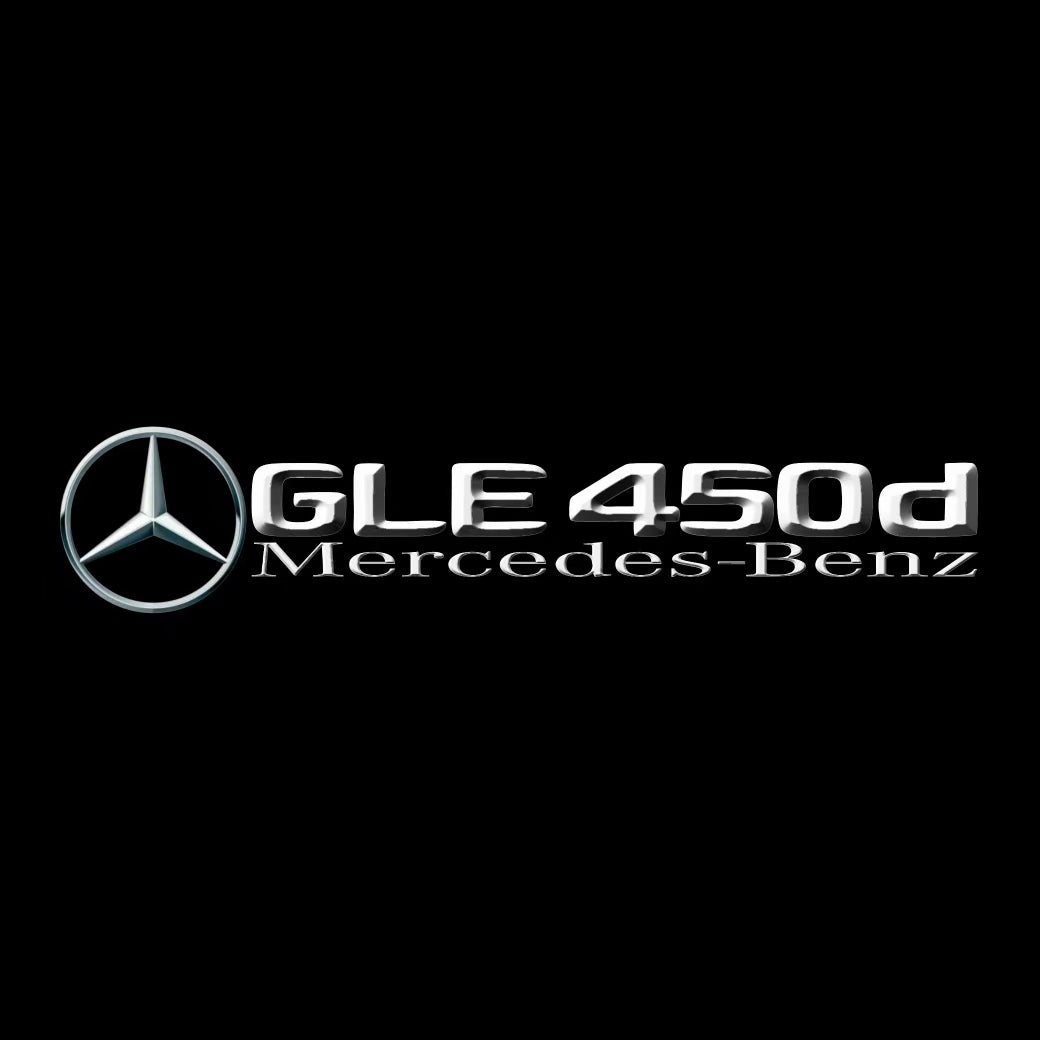 MERCEDES BENZ LOGO PROJECTOT LIGHTS Nr.03 (Menge 1 = 1 Sätze/2 Türleuchten)