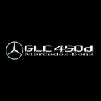 LUCI PROIETTORI LOGO MERCEDES BENZ Nr.03 (quantità 1 = 1 set / 2 luci porta)