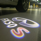 INFINTI FX50 S LOGO PROJECROTR LIGHTS Nr.28 (cantidad 1 = 1 juego/2 luces de puerta)