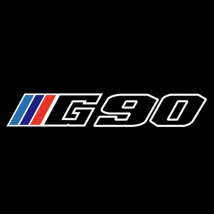 LUCES DE PROYECTOR DEL LOGOTIPO BMW M3 Nr.24 (cantidad 1 = 1 juegos / 2 luces de puerta)