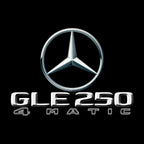 MERCEDES BENZ LOGO PROJECTOT LIGHTS Nr.03 (Menge 1 = 1 Sätze/2 Türleuchten)