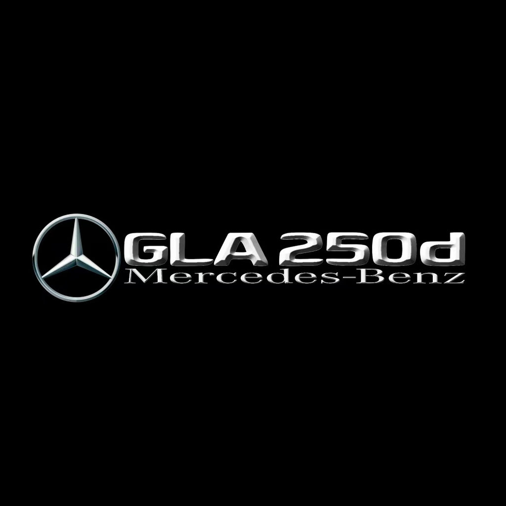 LUCI PROIETTORI LOGO MERCEDES BENZ Nr.03 (quantità 1 = 1 set / 2 luci porta)