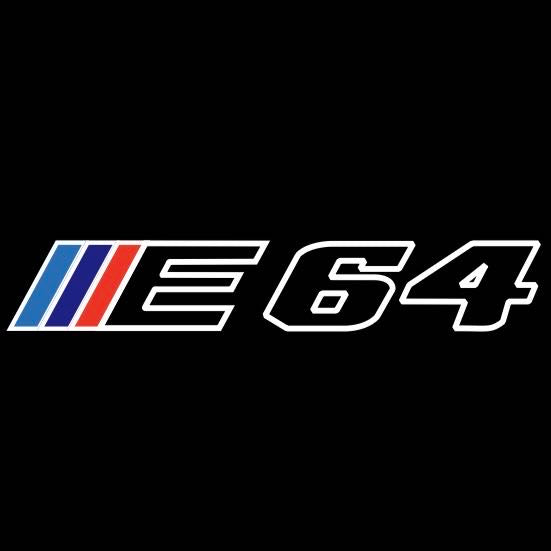 LUCES DE PROYECTOR DEL LOGOTIPO BMW M3 Nr.24 (cantidad 1 = 1 juegos / 2 luces de puerta)