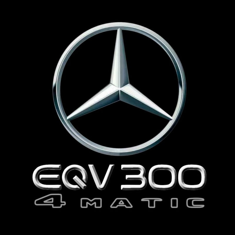 أضواء بروجكتور شعار MERCEDES BENZ رقم 03 (الكمية 1 = 1 مجموعة / 2 أضواء باب)