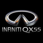 INFINTI QX56 LOGO PROJECROTR LIGHTS Nr.74 (quantité 1 = 1 ensemble/2 feux de porte)