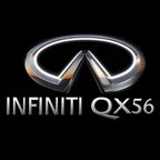 INFINTI QX56 LOGO PROJECROTR LIGHTS Nr.74 (quantité 1 = 1 ensemble/2 feux de porte)
