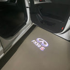INFINTI FX50 S LOGO PROJECROTR LIGHTS Nr.28 (cantidad 1 = 1 juego/2 luces de puerta)