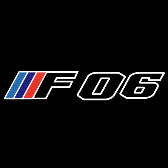 LUCES DE PROYECTOR DEL LOGOTIPO BMW M3 Nr.24 (cantidad 1 = 1 juegos / 2 luces de puerta)