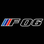 LUCES DE PROYECTOR DEL LOGOTIPO BMW M3 Nr.24 (cantidad 1 = 1 juegos / 2 luces de puerta)
