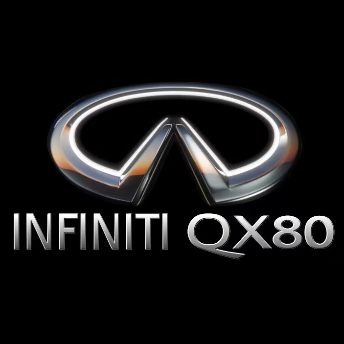 INFINTI QX56 LOGO PROJECROTR LIGHTS Nr.74 (quantité 1 = 1 ensemble/2 feux de porte)