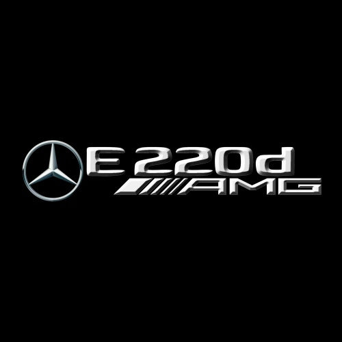 MERCEDES BENZ LOGO PROJECTOT LIGHTS Nr.03 (Menge 1 = 1 Sätze/2 Türleuchten)