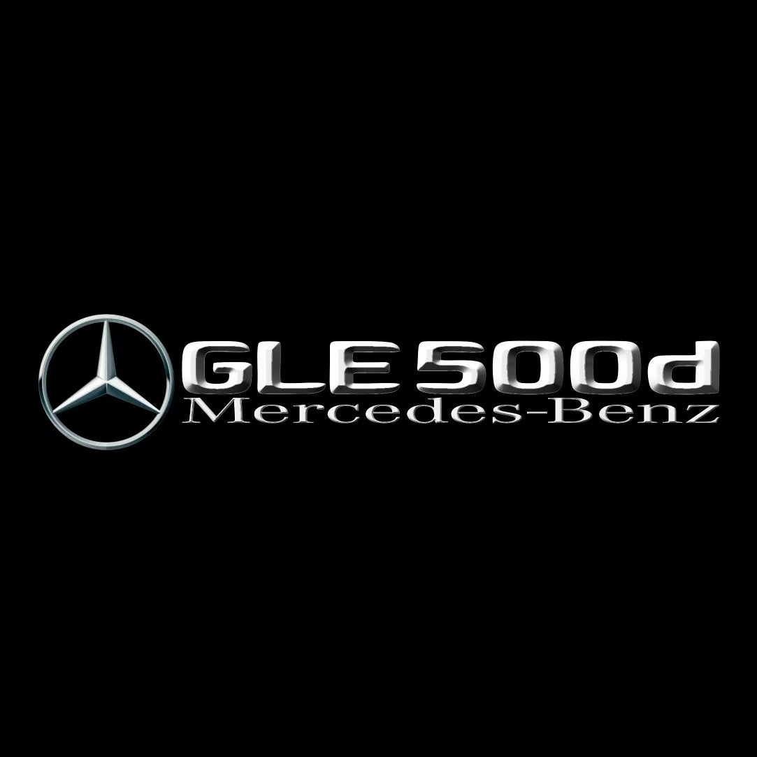 MERCEDES BENZ LOGO PROJECTOT LIGHTS Nr.03 (Menge 1 = 1 Sätze/2 Türleuchten)