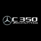 LUCI PROIETTORI LOGO MERCEDES BENZ Nr.03 (quantità 1 = 1 set / 2 luci porta)
