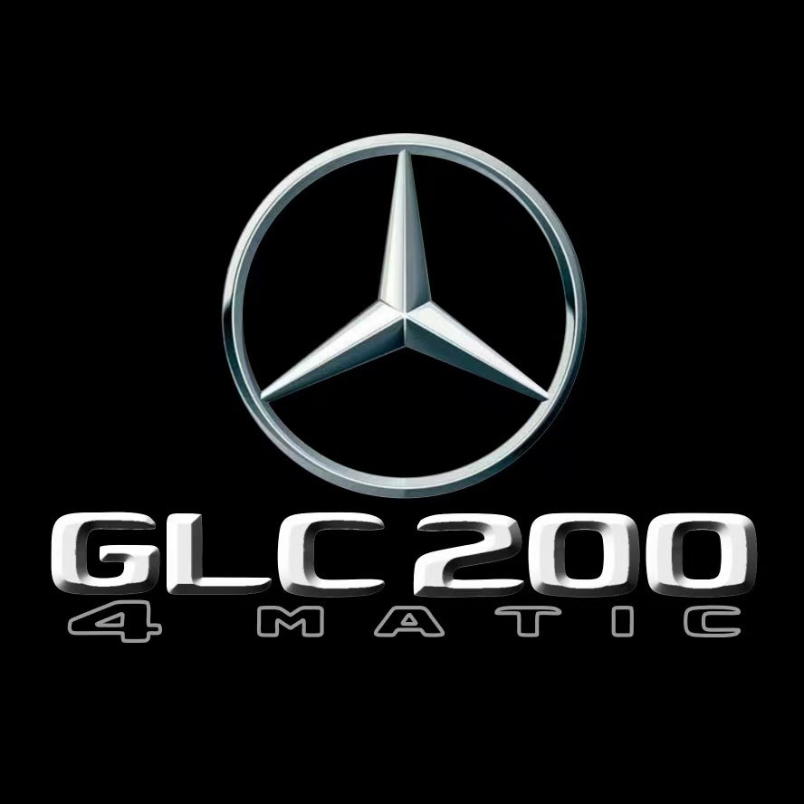 LUCI PROIETTORI LOGO MERCEDES BENZ Nr.03 (quantità 1 = 1 set / 2 luci porta)
