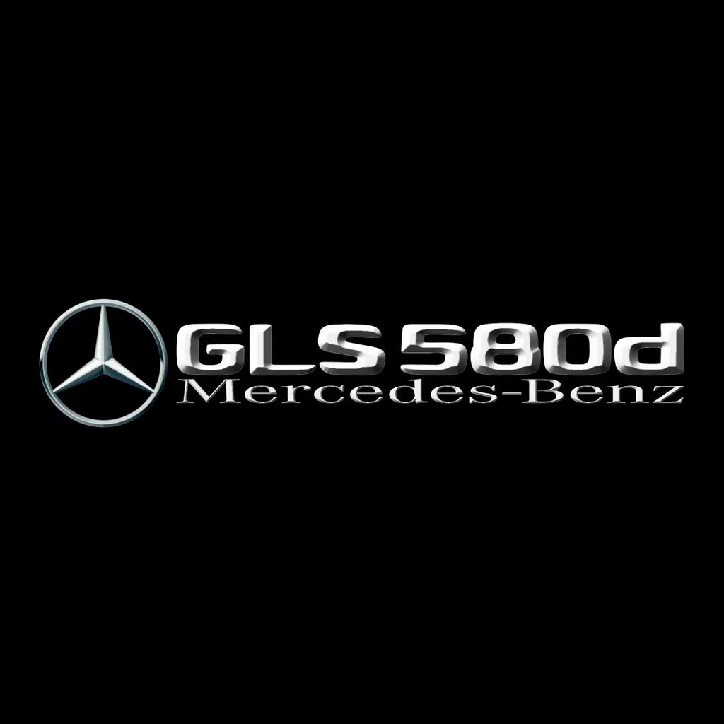 MERCEDES BENZ LOGO PROJECTOT LIGHTS Nr.03 (Menge 1 = 1 Sätze/2 Türleuchten)
