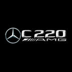 MERCEDES BENZ LOGO PROJECTOT LIGHTS Nr.03 (Menge 1 = 1 Sätze/2 Türleuchten)