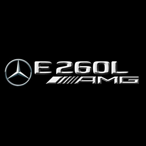 LUCI PROIETTORI LOGO MERCEDES BENZ Nr.03 (quantità 1 = 1 set / 2 luci porta)