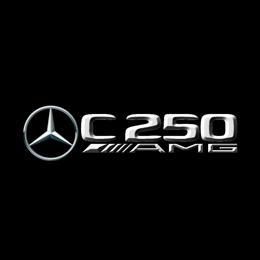 MERCEDES BENZ LOGO PROJECTOT LIGHTS Nr.03 (Menge 1 = 1 Sätze/2 Türleuchten)