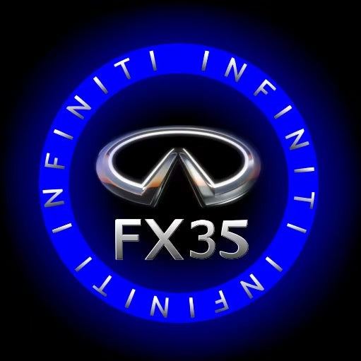 INFINTI QX56 LOGO PROJECROTR LIGHTS Nr.74 (quantité 1 = 1 ensemble/2 feux de porte)