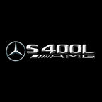 MERCEDES BENZ LOGO PROJECTOT LIGHTS Nr.03 (Menge 1 = 1 Sätze/2 Türleuchten)