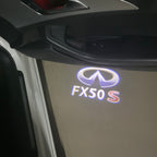 INFINTI FX50 S LOGO PROJECROTR LIGHTS Nr.28 (cantidad 1 = 1 juego/2 luces de puerta)
