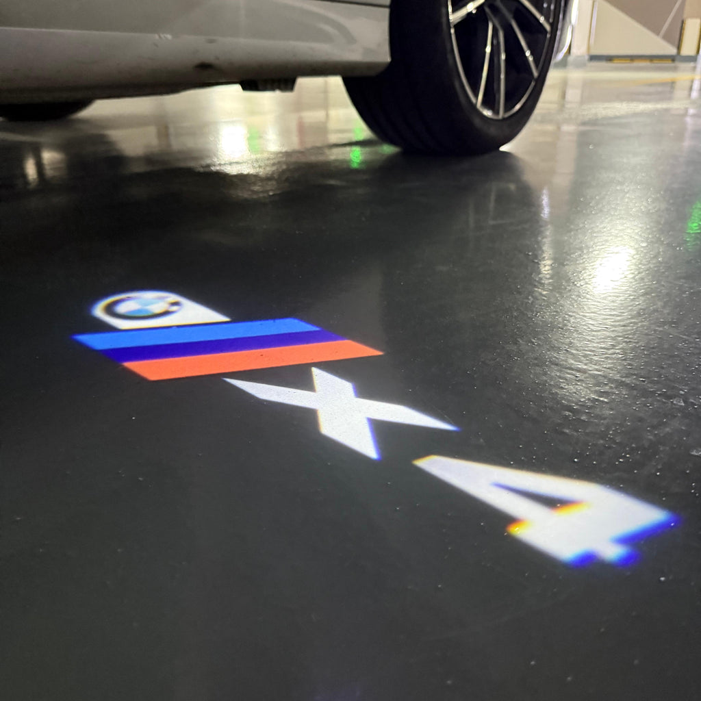 BMW M3 LOGO PROJECTOT LIGHTS Nr.24 (Menge 1 = 1 Sets/2 Türleuchten)
