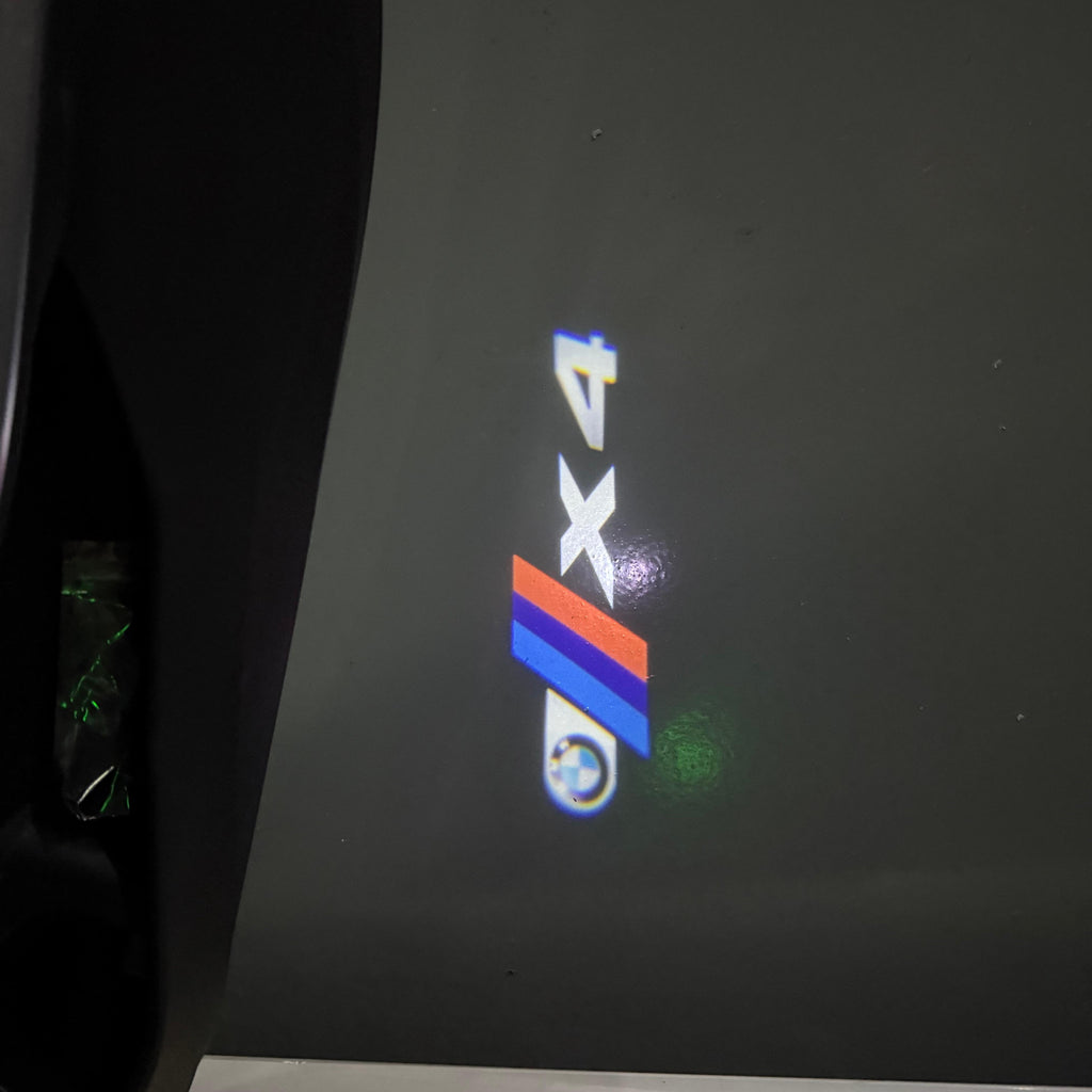BMW M3 LOGO PROJECTOT LIGHTS Nr.24 (Menge 1 = 1 Sets/2 Türleuchten)
