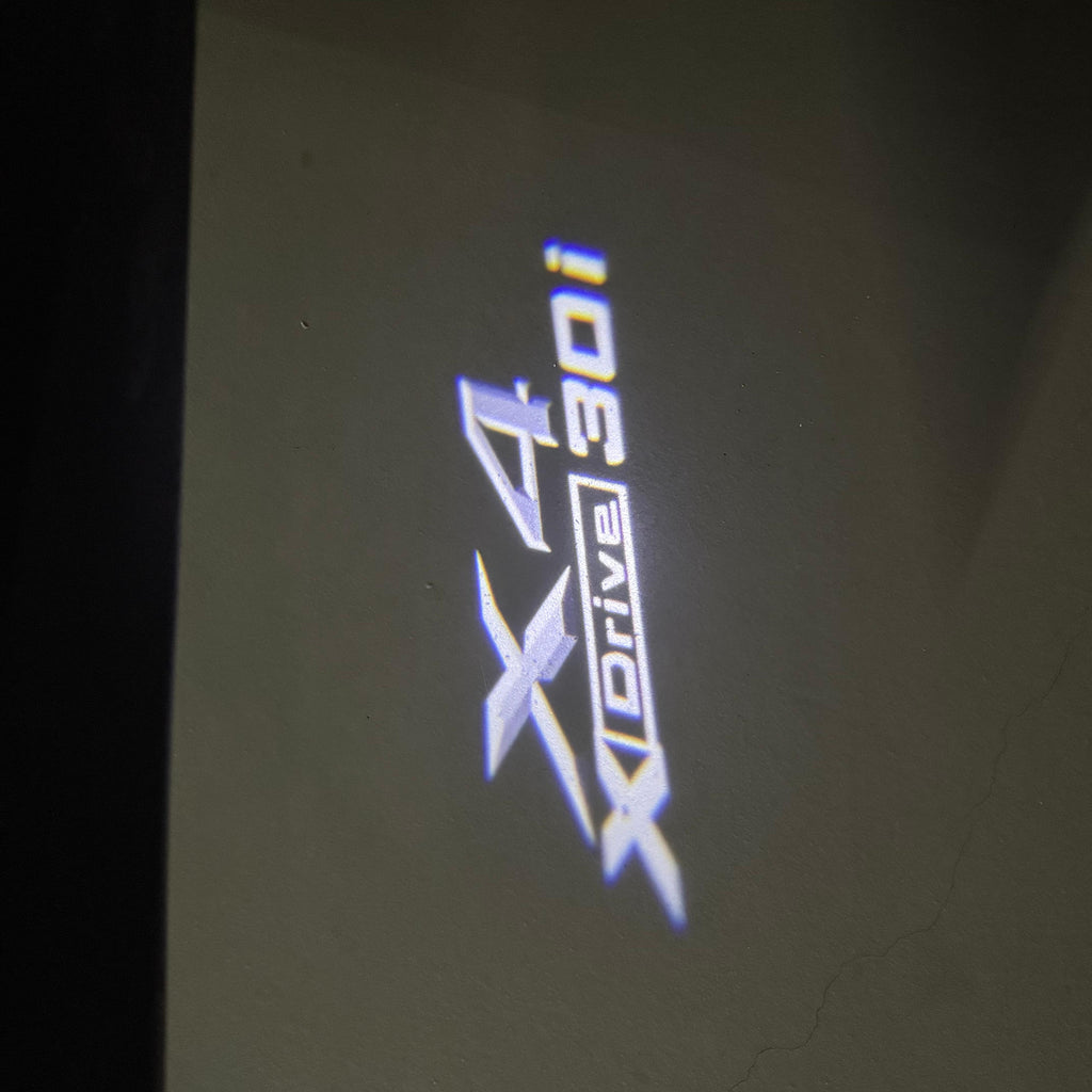 ÉCLAIRAGE DE PROJECTEUR BMW M3 LOGO Nr.24 (quantité 1 = 1 jeux / 2 feux de porte)