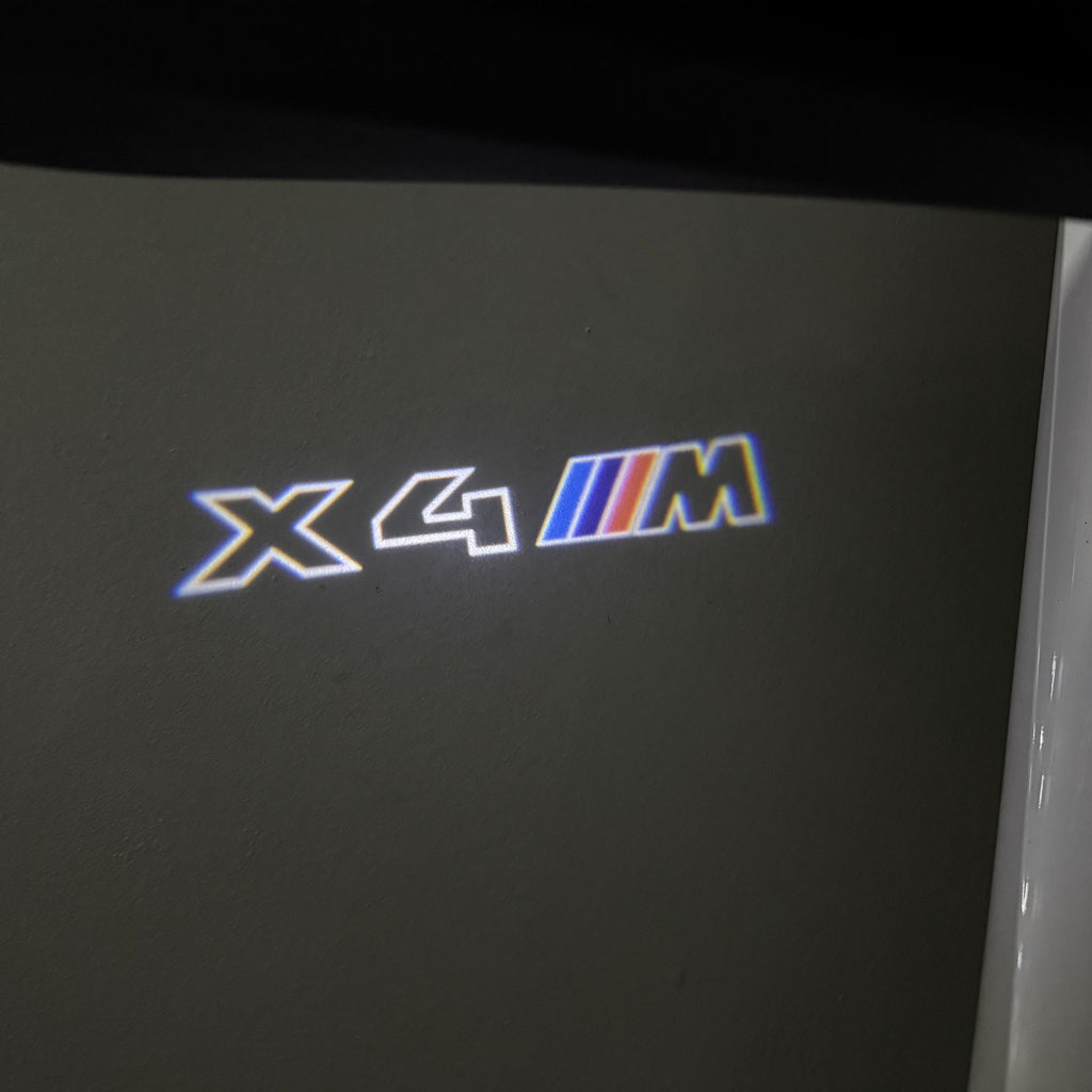 ÉCLAIRAGE DE PROJECTEUR BMW M3 LOGO Nr.24 (quantité 1 = 1 jeux / 2 feux de porte)