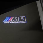 LUCES DE PROYECTOR DEL LOGOTIPO BMW M3 Nr.24 (cantidad 1 = 1 juegos / 2 luces de puerta)