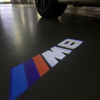 ÉCLAIRAGE DE PROJECTEUR BMW M3 LOGO Nr.24 (quantité 1 = 1 jeux / 2 feux de porte)