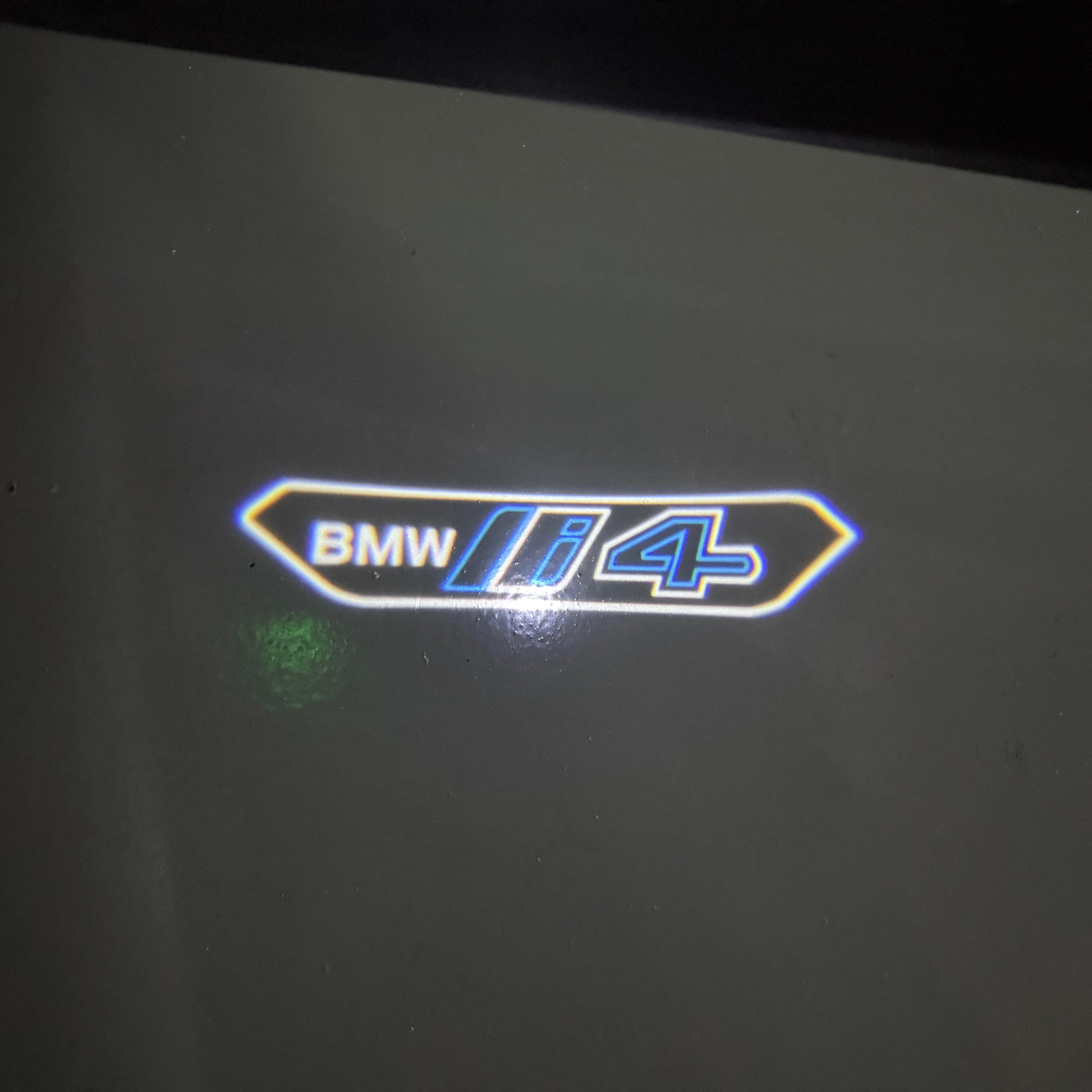 LUCES DE PROYECTOR DEL LOGOTIPO BMW M3 Nr.24 (cantidad 1 = 1 juegos / 2 luces de puerta)