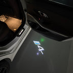 ÉCLAIRAGE DE PROJECTEUR BMW M3 LOGO Nr.24 (quantité 1 = 1 jeux / 2 feux de porte)