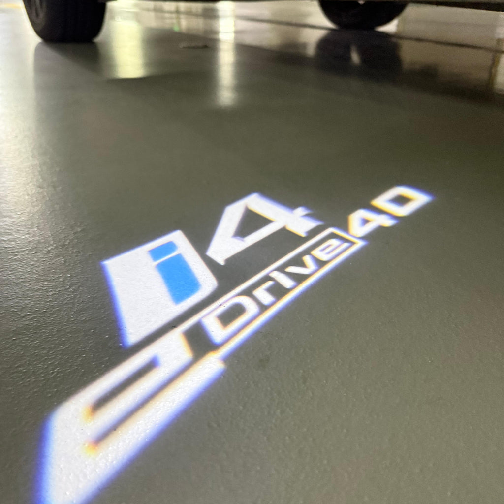 LUCES DE PROYECTOR DEL LOGOTIPO BMW M3 Nr.24 (cantidad 1 = 1 juegos / 2 luces de puerta)
