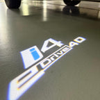 LUCES DE PROYECTOR DEL LOGOTIPO BMW M3 Nr.24 (cantidad 1 = 1 juegos / 2 luces de puerta)